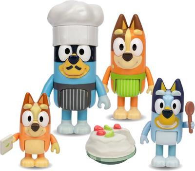 Spectron Bluey dessert speelset - 4 figuren