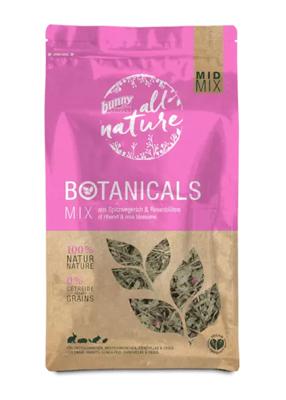 BUNNY NATURE BOTANICALS MIDI MIX SMALLE WEEGBREE / ROZENBLOESEM 120 GR