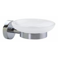 Zeephouder tesa® Smooz hoogglans verchroomd metaal zelfklevend - thumbnail