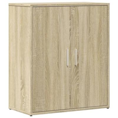 Dressoir 60x31x70 cm bewerkt hout sonoma eikenkleurig Dressoir 60x31x70 cm bewerkt hout sonoma eikenkleurig
