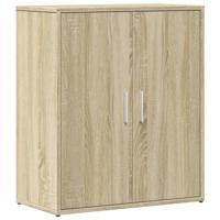 Dressoir 60x31x70 cm bewerkt hout sonoma eikenkleurig - thumbnail