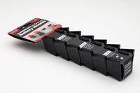 StealthMounts BM-MW12-BLK-6-BLK Accuhouder voor Milwaukee M12 | Zwart | 6-pack - BM-MW12-BLK-6-BLK - thumbnail