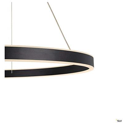 SLV ONE 80 1004763 LED-hanglamp LED vast ingebouwd 28 W Zwart