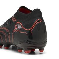 PUMA Future 9 Pro Gras / Kunstgras Voetbalschoenen (MG) Zwart Rood - thumbnail