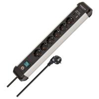 Brennenstuhl 1391030611 Stekkerdoos met schakelaar Zwart, Zilver 1 stuk(s) - thumbnail