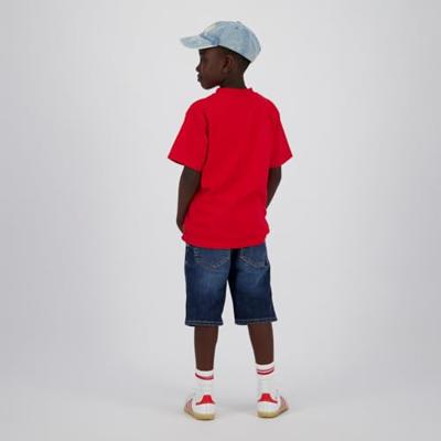 Vingino Charlie Icon Korte Broek Kids Donkerblauw - Maat 128 - Kleur: Donkerblauw | Soccerfanshop