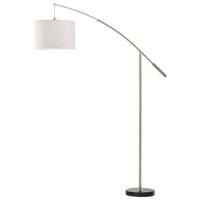 EGLO Nadina Vloerlamp - E27 - 195 cm - Grijs|Wit - thumbnail