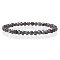 Memphis Natuursteen Armband - 4mm Labradorite - thumbnail