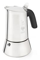 Italiaanse Koffiepot Bialetti NEW VENUS Zilverkleurig Hout Roestvrij staal - thumbnail