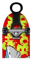 STAMP Skateboard 28 x 8 Shark Skids Control - thumbnail