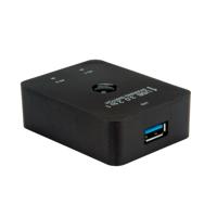 VALUE Handmatige USB 3.2 Gen 1 Switch, 2 Poorts - thumbnail