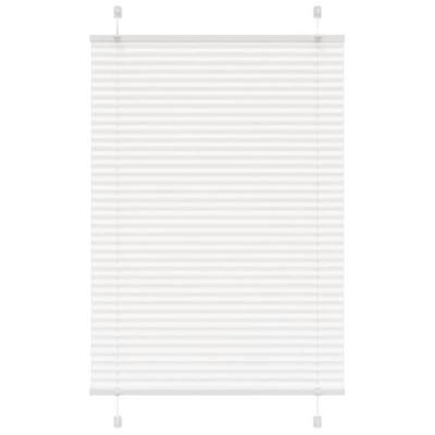 Pliss rolgordijn 90x100 cm stofbreedte 89,4 cm polyester wit