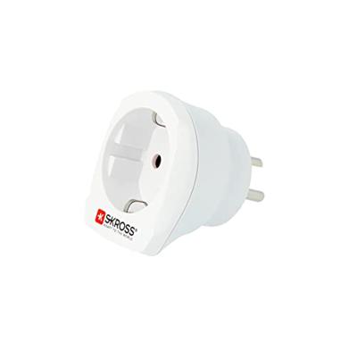 SKROSS | 1.500232-E | Europe to Denmark | Reisadapter van Europa naar Denemarken - Spanning en vermogen: 100V – 1600W / 250V – 4000W. Bescherming tegen elektrische schokken