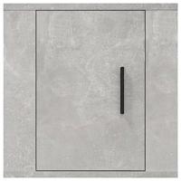 Tv-wandmeubels 2 st 40x34,5x40 cm betongrijs - thumbnail