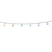 QAZQA Buiten lichtsnoer 7m incl. LED 50-lichts RGBW solar- Festival - thumbnail