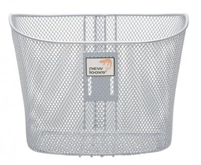 New Fietsmand toscane voor 19 liter zilver New Fietsmand toscane voor 19 liter zilver
