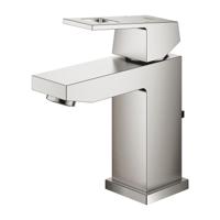Wastafelmengkraan GROHE Eurocube S-Size M/Waste 28 Mm Supersteel - thumbnail