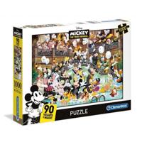 Clementoni Puzzel Disney Mickey 90 Years of Magic 1000 Stukjes - thumbnail