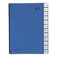 PAGNA Lessenaarordner 24249-02 PAGNA DIN A4 A-Z Karton/Papier laminiert Hardkarton Blauw DIN A4 Aantal vakken: 24 A-Z - thumbnail