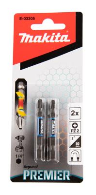 Makita Slagschroefbit PZ2x50mm XTT Impact Premier - E-03305 - thumbnail
