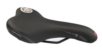 Selle Bassano Selle bassano zadel volare hybride unisex 280 x 150 zwart