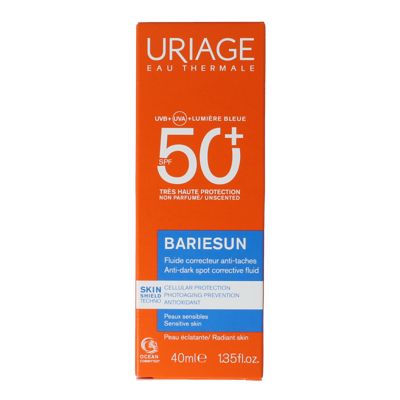 Bariesun fluid anti dark spots SPF50 40 Milliliter