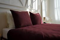 Zydante Home - Bedsprei incl. 2 kussenslopen - Dark Red - Layers - 220 x 240 - thumbnail