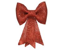 Strik plc hang l5b22h30 cm rood kerstversiering Decoris - Decoris - thumbnail
