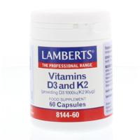 Lamberts Vitamine D3 En K2 (60ca) - thumbnail