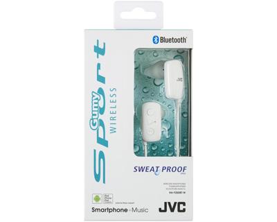 JVC HA-F250BT Bluetooth sporthoofdtelefoon in-ear In het oor wit