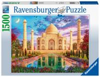 Ravensburger puzzel betoverende Taj Mahal 1500 stukjes - thumbnail