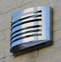 PREMIUM LINE design gevelkap -ALFA- Ø125mm - terugslagklep - RVS - thumbnail