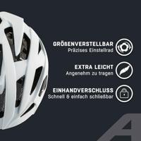 Olympic Sportswear Alpina sports race helm valparola 51-56 mat wit - thumbnail