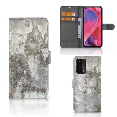 OPPO A54 5G | A74 5G | A93 5G | Bookcase | Beton Print