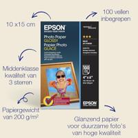 Epson Fotopapier Glossy 10x15cm (100 vel) - thumbnail