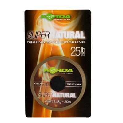 Korda Super Natural - Gravel Brown 20m 25 lb