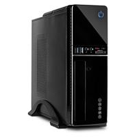 Inter-Tech IT-607 Desktop Zwart - thumbnail