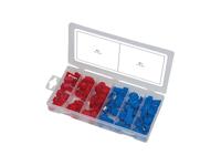 KS Tools 970.0570 Aftakconnector - Rood, Blauw 50 onderdelen - thumbnail