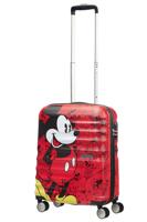 American Tourister Wavebreaker Disney Spinner Zwart, Rood Acrylonitrielbutadieenstyreen (ABS) 36 l - thumbnail