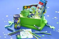 Faber Castell Waterverfdoos Connector Dino 12 kleuren + 1 tube wit - thumbnail