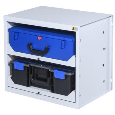 Allit 455805 Behuizing voor ladesysteem EuroPlus Depot M (b x h x d) 380 x 465 x 505 mm Grijs 1 stuk(s)