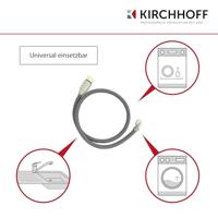Kirchhoff Wasmachine veiligheidstaps toelopende toevoerslang, 3/4" IT x 1,5m x 3/4" IT, 10bar/90°C - 98657210 - thumbnail