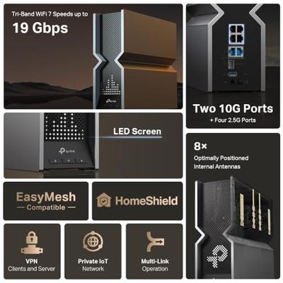 TP-Link Archer BE800 Wifi 7 Router - thumbnail