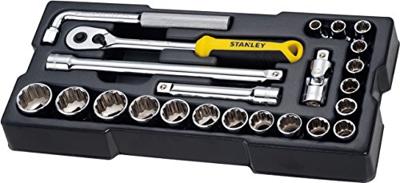 Stanley STMT1-74726 Transmodule Doppenset ½” 12-kant 23-delig