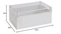 Bopla EUROMAS M 215 G 02215100 Industriële behuizing 120 x 80 x 55 Polycarbonaat Grijs-wit (RAL 7035) 1 stuk(s) - thumbnail