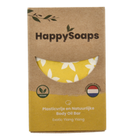 Happysoaps Body oil bar exotic ylang ylang 70 Gram - thumbnail
