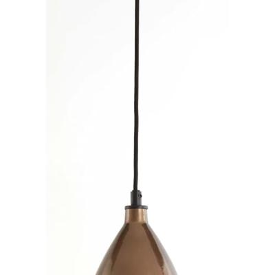 Light & Living Light&living Hanglamp Ø18x20 cm DESI glanzend brons