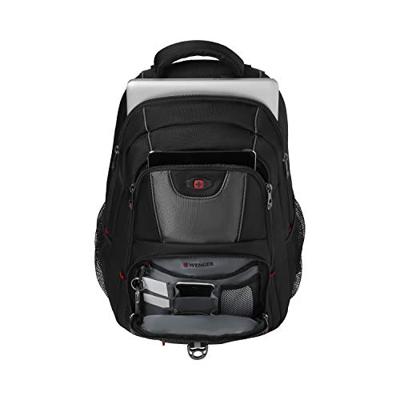 Wenger Pillar Laptoprugzak Geschikt voor max. (laptop): 39,6 cm (15,6) Zwart, Grijs