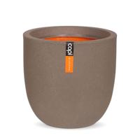 Capi waste bol smooth nl kunststof bloempot 43x41 cm warme taupe - thumbnail