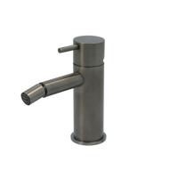 Hotbath Cobber bidetmengkraan L-uitloop zonder waste verouderd ijzer CB018AI - thumbnail